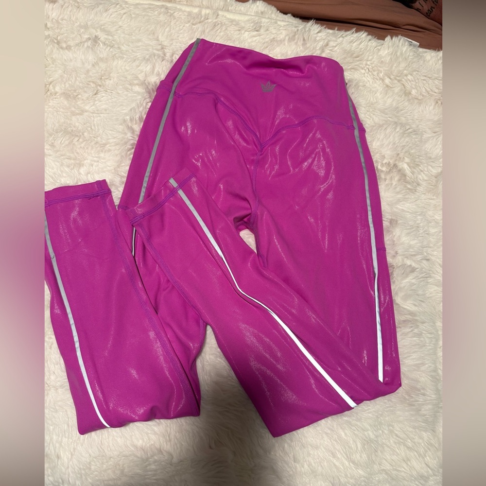 Crowned Athletics Electric Berry Leggings